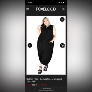 NWT Foxblood convertible SOLD